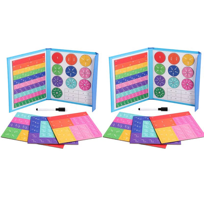 Unlock Math Mastery with Fun: Magnetic Fraction Puzzles for Engaging Learning and Cognitive Development