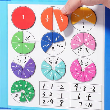 Unlock Math Mastery with Fun: Magnetic Fraction Puzzles for Engaging Learning and Cognitive Development